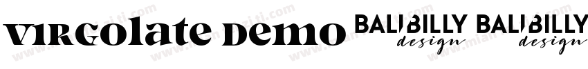 Virgolate Demo字体转换